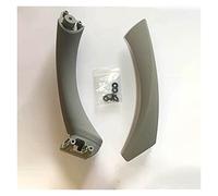 DSSJDKHJ For 3 Series E90 E91 316 318 320 325 328 Car Inner Handle Interior Door Panel Pull Trim Cover Inside Interior Door Handle(Gray(on the right))