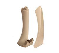 DSSJDKHJ For E90 E91 3 Series 318 320 325 328 2005-2012 Car Interior Inner Door Handle Panel Trim Cover Auto Accessories Inside Interior Door Handle(Beige(on the Left))