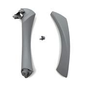 DSSJDKHJ Inner Door Handle Panel Pull Trim Cover For E90 E91 For 3-Series Sedan 51417230850 51419150335 51419150340 Inside Interior Door Handle(Gray(one the right))