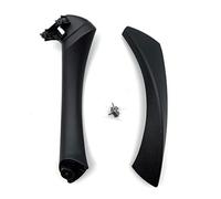 DSSJDKHJ Interior Door Pull Handle For 3 Series E90 E91 E92 316 318 320 325 328i 2005-2012 With Cover Trim Replacement Inside Interior Door Handle(Black(one the right))