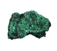 dssmboom Natural Malachite Crystal Raw Stone Mineral Specimen for Collection, Irregular Malachite Rough Stone for Chakra Balancing Home Decoration, 0.22-0.44 lb
