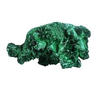 dssmboom Natural Malachite Stone Geodes Malachite Raw Crystal Stone Decor