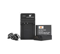DSTE 2-Pack 7.2V 1100mAh LP-E17 Full Coded Li-ion Battery and Micro USB Charger Compatible for Canon EOS-X8I,750D,760D,800D,77D,EOS M3,EOS M5/M6