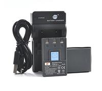 DSTE (2-Pack) NB-1L Li-ion Battery and Micro USB Charger Suit Compatible with Canon NB-1LH IXUS 200a 500 v2 v3 vII IXY 200 300 320 400 500 S230 S330 PowerShot 100 S110 S400 S410, S4S500 Camera