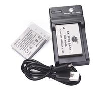 DSTE (2-Pack) NB-5L Li-ion Battery and Micro USB Charger Suit Compatible with Canon PowerShot S100,S110,SD900 is,SD950 is,SD970 is,SD990 is,SX200 is,SX210 is,SX220 is,SX230 HS Digital Camera