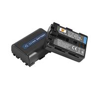 DSTE 2-Pack NP-FM50 NP-FM30 Camera Batteries Compatible with Sony CCD-TR108 CCD-TR208 CCD-TR748 CCD-TRV106 CCD-TRV107 CCD- DCR-PC105 DCR-PC110 DCR-PC115