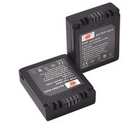 DSTE (2-Pack) S002E Rechargeable Battery Compatible with Panasonic Lumix DMC-FZ1, DMC-FZ2, DMC-FZ3, DMC-FZ4, DMC-FZ5, DMC-FZ10, DMC-FZ15, DMC-FZ20