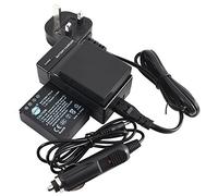 DSTE 2-Pack Spare Battery and DC166U Travel Charger Compatible with Olympus BLH-1 BLH1 EM1 E-M1 Mark II E-M1-2 OM-D E-M1X OM-D E-M10 Mark IV Camera