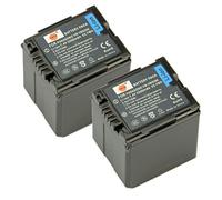 DSTE 2-Pack VBG260 Spare Battery for Panasonic VW-VBG260 VBG070 AG-HMC40 AG-HMC80 AG-HMC150 HDC-HS250 HDC-HS300 HDC-HS700 HDC-SD600 HDC-SD700 HDC-SDT750 Digatal Camera