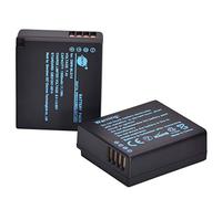 DSTE 2-Piece Replacement Battery Set DMW-BLG10 Battery Compatible with Panasonic Lumix DMC-GF3 DMC-GF5 DMC-GF6 DMC-GX7 DMC-LX100