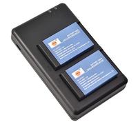 DSTE 2-Piece Replacement Battery Set LP-E17 Battery + Dual Charger USB Compatible with Canon R10 M3 200D 750D 760D 250D 8000D Kiss X8i Rebel T6i Rebel T6s SL3