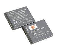 DSTE 2 x Li-70B Batteries Compatible with Olympus FE-4020, FE-5040, VG-110, VG-120, VG-130, VG-140, VG-145, VG-160, D-700, X-940