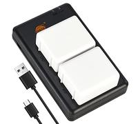 DSTE 2PCS A4a Battery with Dual Charger Compatible for Arlo Pro3