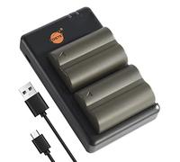 DSTE 2PCS BP-511 Battery Charger Set Compatible for Canon EOS 10D, 20D, 20Da, 300D, 30D, 40D, 50D, 5D, D30, D60
