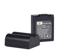 DSTE 2PCS CGR-S006E (1400mAh/7.4V) Battery Compatible with Panasonic Lumix DMC-FZ30 DMC-FZ50 DMC-FZ28 DMC-FZ18 DMC-FZ8 DMC-FZ38 DMC-FZ35