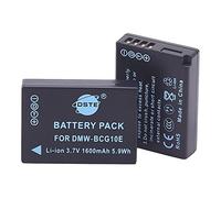 DSTE 2PCS DMW-BCG10E Battery Compatible with Panasonic Lumix DMC-ZS15, DMC-ZS20, DMC-ZS25