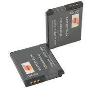 DSTE 2PCS DMW-BCL7E DMW-BCL7 DMW-BCL7PP Li-ion Battery Compatible with Panasonic Lumix DMC-F5, DMC-FH10, DMC-FS50, DMC-SZ3, DMC-SZ9, DMC-XS1, DMC-XS3