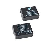 DSTE 2pcs DMW-BLC12 DMW-BLC12PP Rechargeable Battery Compatible with Panasonic Lumix DMC-GH2, DMC-FZ330, DMC-FZ200, DMC-FZ200GK, DMC-FZ1000