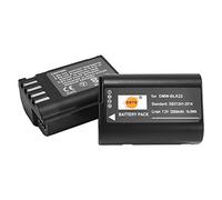 DSTE 2PCS DMW-BLK22 Battery Compatible with Panasonic Lumix S5 DC-S5K DC-S5GK Camera