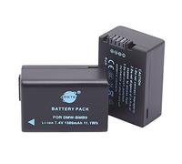 DSTE® 2pcs DMW-BMB9E Rechargeable Li-ion Battery for Panasonic DMW-BMB9, DMW-BMB9PP and Lumix DMC-FZ40, DMC-FZ45, DMC-FZ47, DMC-FZ48, DMC-FZ60, DMC-FZ62, DMC-FZ70, DMC-FZ72, DMC-FZ100, DMC-FZ150 Digital Cameras