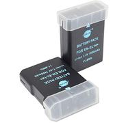DSTE 2PCS EN-EL14 Battery Compatible with Nikon D5100 D5300 D5500 D3400 D5600 D3500