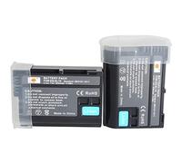 DSTE 2PCS EN-EL15 ENEL15 (2550mAh/7.0V) Battery Compatible for Nikon D7200 D7100 D7000 D750 D810 D750 D800 D800E D800A