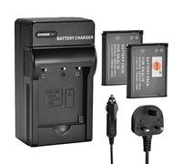 DSTE 2PCS EN-EL19 ENEL19 (1300mAh/3.7V) Battery and Charger Kit Compatible with Nikon Coolpix S3100, S3200, S3400, S3500, S4100, S4200, S4300, S5200, S6400, S6500, S6600