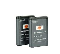 DSTE 2pcs EN-EL23 Replacement Li-ion Battery for Nikon Coolpix P600, Coolpix S810c Digital Camera