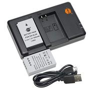 DSTE 2PCS EN-EL24 Battery Charger Set Compatible for Nikon 1 J5 Camera