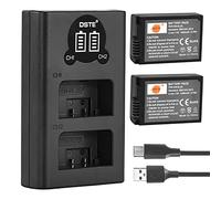 DSTE 2PCS EN-EL25 Battery (2-Pack) and Dual Charger Compatible with Nikon Z50 ZFC