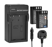 DSTE 2PCS EN-EL9 Battery and Charger Compatible with Nikon D40, D40x, D60, D3000, D5000