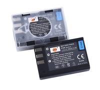 DSTE 2PCS EN-EL9 EN-EL9A ENEL9 (1900mAh/7.4V) Battery Compatible with Nikon D40, D40x, D60, D3000, D5000