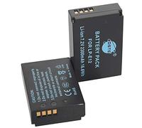 DSTE 2PCS LP-E12 Battery Compatible for Canon EOS M2, M10, M50, M100, M200