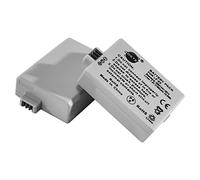 DSTE 2PCS LP-E5 Battery Compatible with Canon EOS 450D, 500D, 1000D, Kiss F, Kiss X2, Kiss X3, Rebel XS