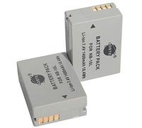 DSTE 2PCS NB-10L NB-10LH NB10L (1400mAh/7.4V) Battery Compatible for Canon PowerShot G1 X, G15, G16, SX40 HS, SX50 HS