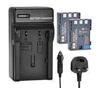 DSTE 2PCS NB-2L Battery and Charger Compatible with Canon PowerShot G9