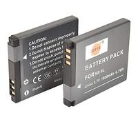 DSTE® 2pcs NB-8L Replacement (Fully Decoded) Li-ion Battery for Canon PowerShot A2200, A3000 IS, A3100 IS, A3200 IS, A3300 IS Digital Cameras