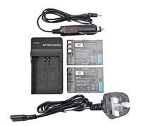 DSTE 2pcs NP-150 Rechargeable Li-ion Battery + Charger DC16U for Fuji FinePix S5 Pro, IS Pro Digital Camera