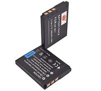 DSTE 2PCS NP-BD1 NP-FD1 Battery Compatible with Sony DSC-T70, DSC-T75, DSC-T77, DSC-T90, DSC-T200, DSC-T300