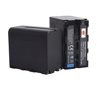 DSTE 2PCS NP-F970 NP-F950 NP-F930 (7900mAh/7.4V) Battery Compatible with Sony CCD-TR910, CCD-TR917, CCD-TR930, CCD-TR940, CCD-TR3000, CCD-TR3300