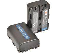 DSTE 2PCS NP-FM50 Battery Compatible for Sony CCD-TR208,CCD-TR408,CCD-TR748,CCD-TRV106,CCD-TRV107,CCD-TRV108