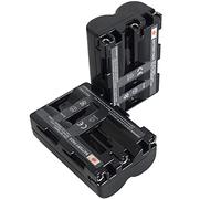 DSTE 2PCS NP-FM500H Battery Compatible for Sony A300, A350, A700