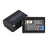 DSTE 2PCS NP-FW50 Battery Compatible for Sony NEX 3/5/7 Series
