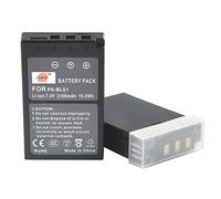 DSTE® 2x BLS-1 Rechargeable Li-ion Battery for Olympus E-400 E-410 E-420 E-450 E-600 E-620 E-P1 E-P2 E-P3 E-PL1 E-PL3 E-PM1 Camera as Olympus PS-BLS1