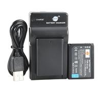 DSTE 2x BP-1030 Rechargeable Li-ion Battery + Travel and USB Charger Compatible with Samsung NX200 NX210 NX300 NX300M NX500 NX1000 NX1100 NX2000 Digital Camera as BP1030 BP1130 ED-BP1030