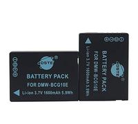 DSTE® 2x DMW-BCG10 Rechargeable Li-ion Battery for Panasonic Lumix DMC-ZS1 DMC-ZS3 DMC-ZS5 DMC-ZS6 DMC-ZS7 DMC-ZS8 DMC-ZS9 DMC-ZS10 DMC-ZS15 DMC-ZS19 DMC-ZS20 DMC-ZS25 DMC-ZX1 DMC-ZX3 DMC-3D1 DMC-SZ8 DMC-TZ6 DMC-TZ7 DMC-TZ8 DMC-TZ10 DMC-TZ18 DMC-TZ19 DMC-TZ20 DMC-TZ25 DMC-TZ30 DMC-TZ35 DMC-ZR1 DMC-ZR3 as Panasonic DMW-BCG10E DMW-BCG10PP Leica DC7