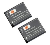 DSTE® 2x DMW-BCN10 Rechargeable Li-ion Battery for Panasonic Lumix DMC-LF1 DMC-LF1K Lumix DMC-LF1W Camera as Panasonic DMW-BCN10E DMW-BCN10PP