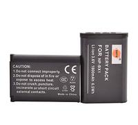 DSTE® 2x NP-BX1 Rechargeable Li-ion Battery for Sony Cyber-shot HDR-CX240 HDR-CX240E DSC-RX1 DSC-RX10 II DSC-RX1B DSC-RX1R DSC-RX1R/B DSC-RX100 DSC-RX100 II DSC-RX100 III DSC-RX100 IV DSC-RX100/B DSC-RX100M2 DSC-RX100M2/B DSC-RX100M3 DSC-HX300 DSC-H400 DSC-HX400 DSC-HX50 DSC-HX50V/B DSC-HX50VB DSC-HX60 DSC-HX60V DSC-WX300 DSC-WX300/B DSC-WX300/L DSC-WX300/R DSC-WX300/T DSC-WX300/W DSC-WX350 HDR-M