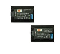 DSTE® 2x NP-FH50 Replacement Li-ion Battery for Sony DSLR-A230 DSLR-A290 DSLR-A330 DSLR-A380 DSLR-A390 DSC-HX1 DSC-HX100V DSC-HX200V HDR-TG5V HDR-TG1E HDR-TG3 HDR-TG5 HDR-TG7 Digital Camera