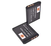 DSTE 2x NP-FT1 Rechargeable Li-ion Battery Compatible for Sony DSC-L1/B DSC-L1/L DSC-L1/LJ DSC-L1/R DSC-L1/S DSC-T3 DSC-T33 DSC-T3/B DSC-T3S DSC-T5 DSC-T5/B DSC-T5/N DSC-T5/R DSC-T9 Digital Camera
